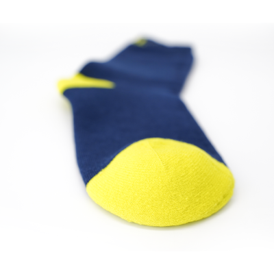 Водонепроницаемые носки DexShell Ultra Thin Crew M (39-42), синий/желтый, DS683NLM