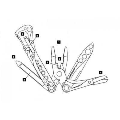 Мультитул LEATHERMAN STYLE PS 831491