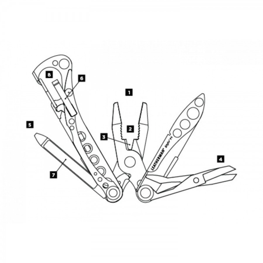 Мультитул LEATHERMAN STYLE PS 831491