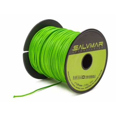 Линь Salvimar MONOGREEN ø1,2 мм 210 кг катушка 50 м