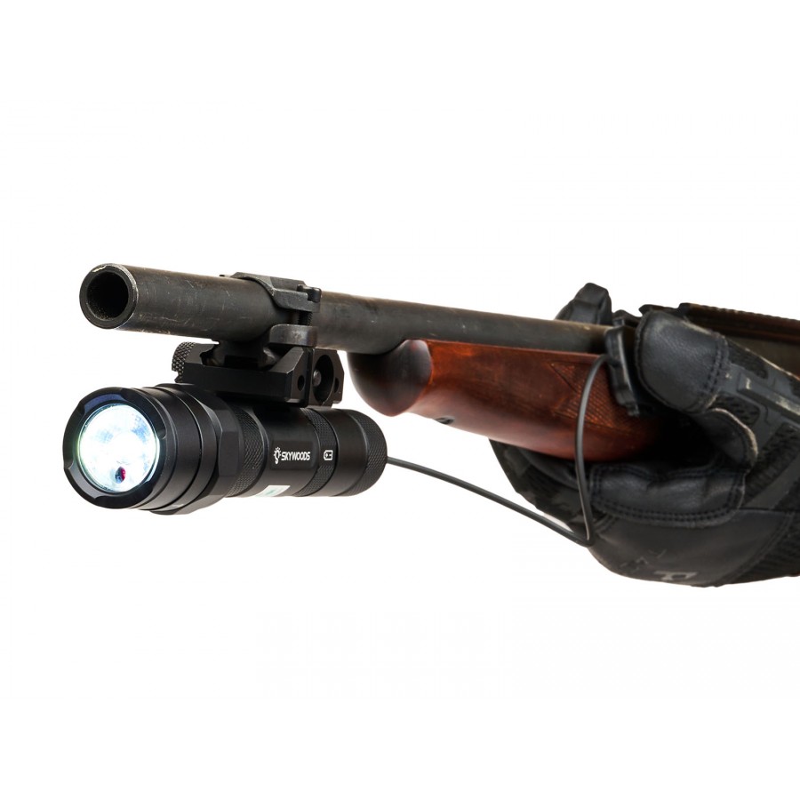Фонарь подствольный SKYWOODS HUNTER PRO, 650 люмен, выносная кнопка, ЛЦУ
