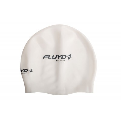 Шапочка для плавания в бассейне FLUYD 3D белая