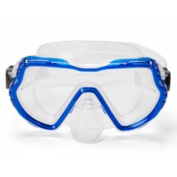 Маска подростковая Salvimar EMILY YOUTH, синяя (8-14 лет)