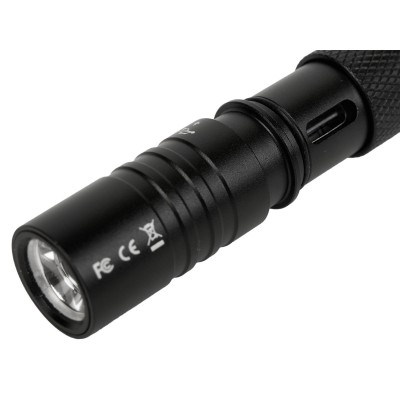 Фонарь-ручка SKYWOODS PENLIGHT FIX P5 Long, 360 люмен, фокусировка луча, Type-C