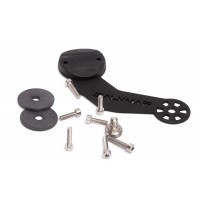 Держатель видеокамеры на арбалет, односоставной из алюминия черный Держатель видеокамеры на арбалет, односоставной из алюминия черный