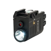 Фонарь подствольный пистолетный SKYWOODS RACCOON LASER, 360 люмен, ЛЦУ красный