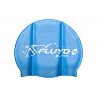 Шапочка для плавания силиконовая FLUYD SILICONE синяя