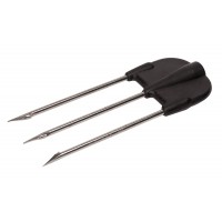 Наконечник Jet трехзубый из нержавеющей стали