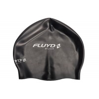 Шапочка для плавания в бассейне FLUYD 3D черная