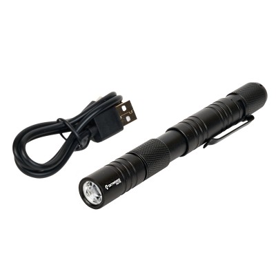 Фонарь-ручка SKYWOODS PENLIGHT FIX P5 Long, 360 люмен, фокусировка луча, Type-C