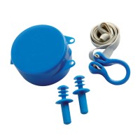 Набор беруши + зажим для носа детский FLUYD, голубой