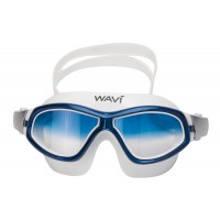 Очки для плавания FLUYD SPYDER Белый силикон/голубые линзы