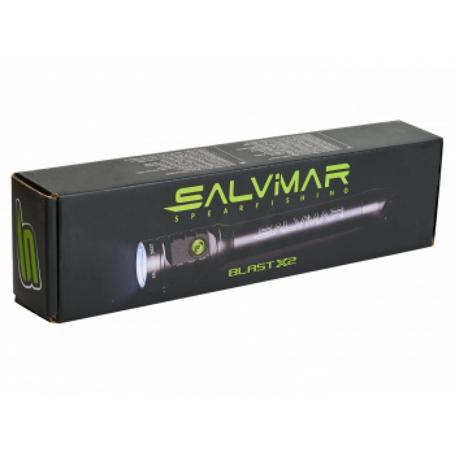 Фонарь Salvimar BLAST X2, 1200 люмен, 1 диод, 2 аккумулятора 18650х2, ХОЛОДНЫЙ свет