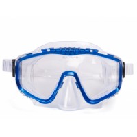 Маска Salvimar FULL VISION голубая рамка