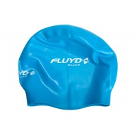 Шапочка для плавания в бассейне FLUYD 3D синяя