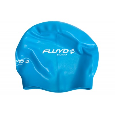 Шапочка для плавания в бассейне FLUYD 3D синяя