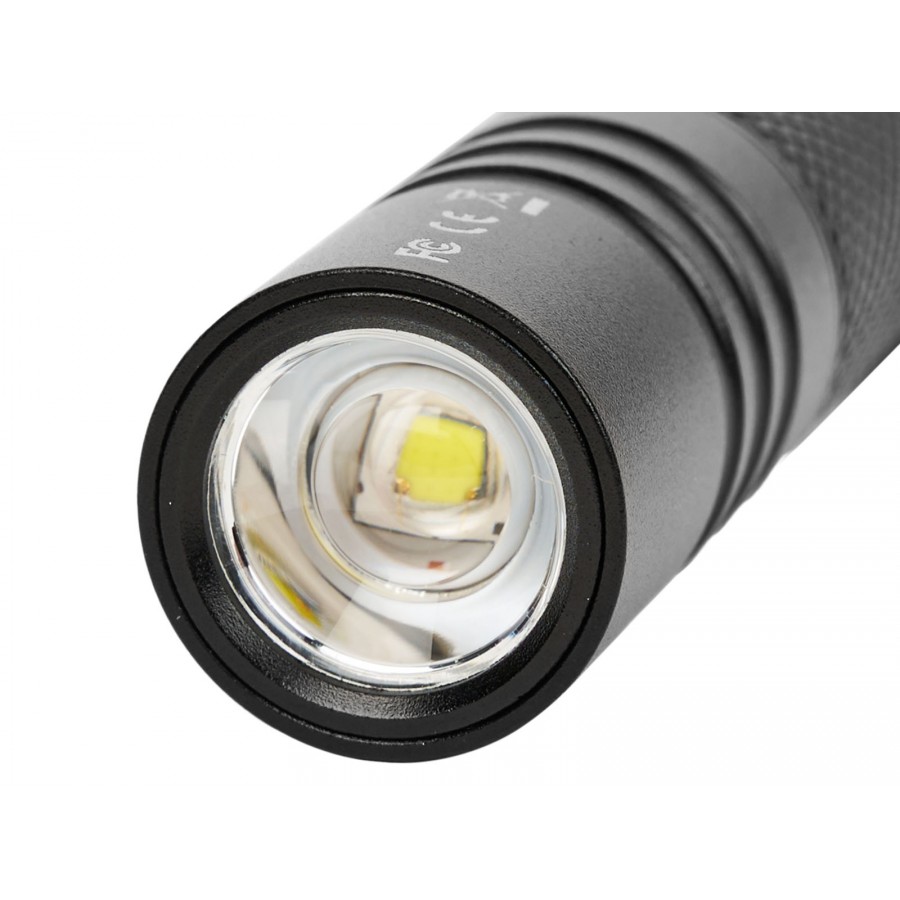 Фонарь-ручка SKYWOODS PENLIGHT FIX P4 Short, 350 люмен, фокусировка луча, Type-C
