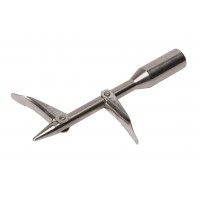 Наконечник из нерж. стали с 2-мя короткими флажками уступами Наконечник из нерж. стали с 2-мя короткими флажками уступами