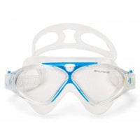 Очки для плавания FLUYD FREEDOM прозрачный силикон/синяя рамка