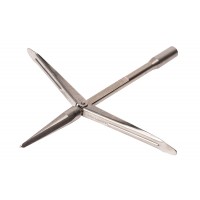 Наконечник Martin из нерж. стали с 3-х гранным бойком и 2-мя флажками