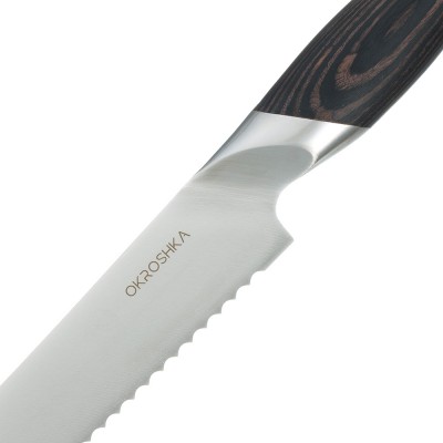 Нож хлебный OKROSHKA ТРЮФЕЛЬ, лезвие 20,6 см