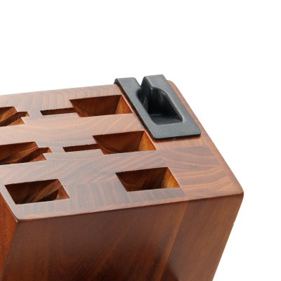 Набор кухонных ножей OKROSHKA ТРЮФЕЛЬ в подставке, 6 ножей, ножницы