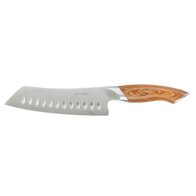 Набор кухонных ножей OKROSHKA ТРЮФЕЛЬ в подставке, 6 ножей, ножницы