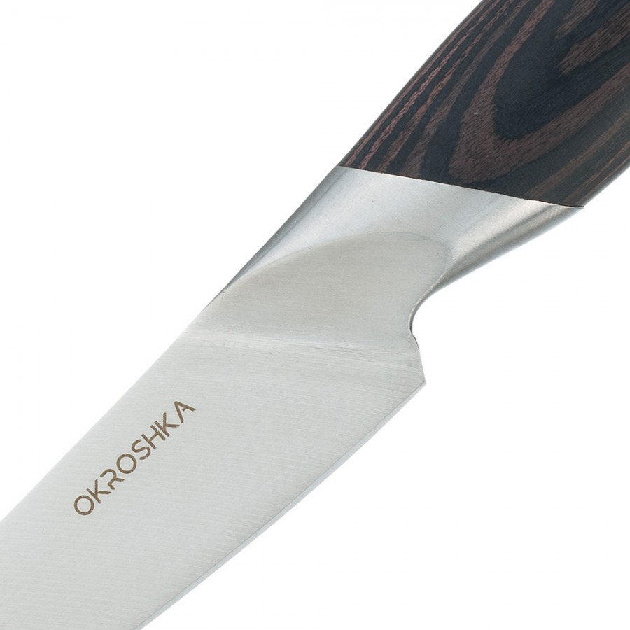 Нож для овощей OKROSHKA ТРЮФЕЛЬ, лезвие 9,5 см Нож для овощей OKROSHKA ТРЮФЕЛЬ, лезвие 9,5 см