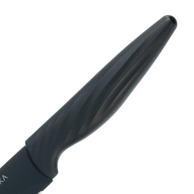 Нож филейный OKROSHKA КРУТОН,черное лезвие,19,8 см