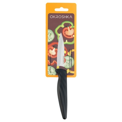 Нож для овощей OKROSHKA КРУТОН, лезвие 8,8 см Нож для овощей OKROSHKA КРУТОН, лезвие 8,8 см