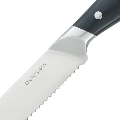 Нож хлебный OKROSHKA ТАРТАР, лезвие 18,2 см Нож хлебный OKROSHKA ТАРТАР, лезвие 18,2 см