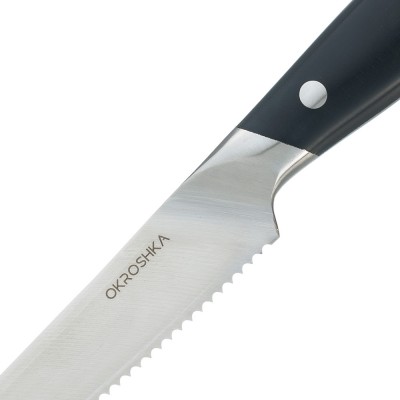 Нож для стейка OKROSHKA ТАРТАР, лезвие 9,5 см Нож для стейка OKROSHKA ТАРТАР, лезвие 9,5 см